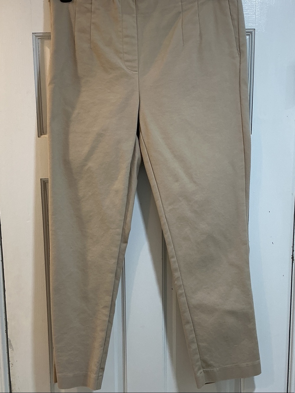 J. Jill Khaki Zip Pockets Trousers